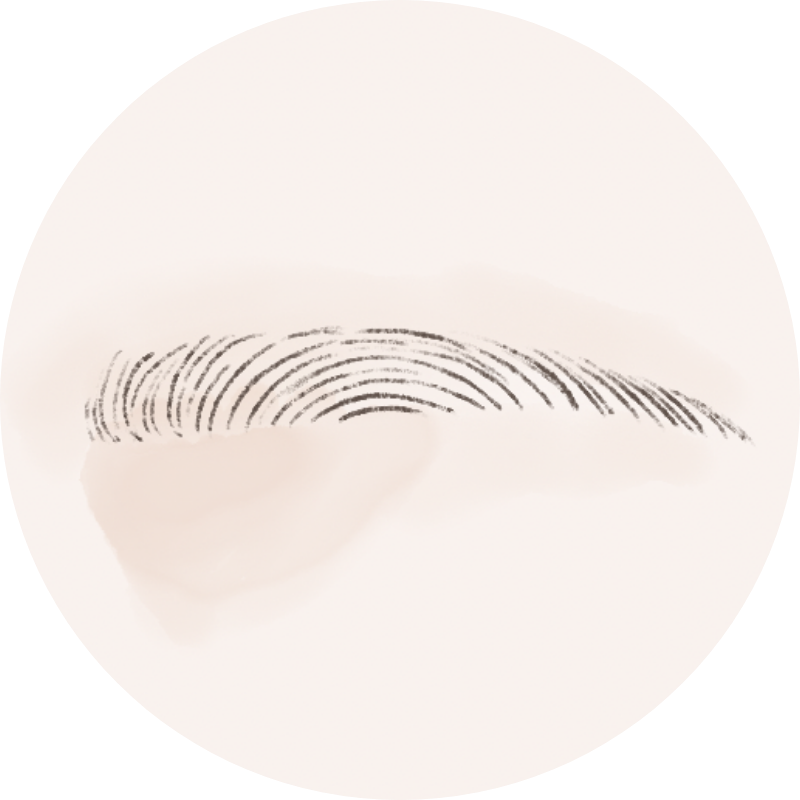 眉アートメイク他院修正_マイクロブレーディング